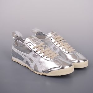 Onitsuka Tiger MEXICO 66 THL7C2 9399 Silver Off White Shoes